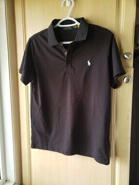 Kids Black Polo Shirt